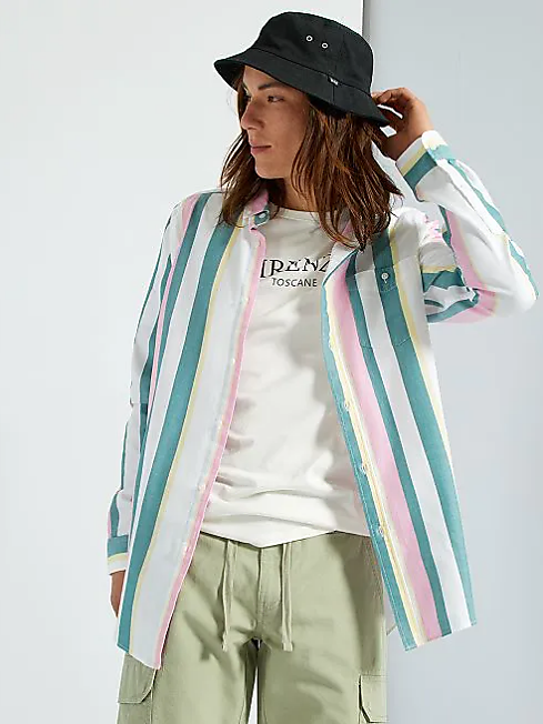 Рубашка в полоску